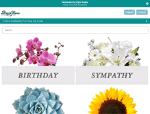 Tablet Screenshot of blossomflower.com